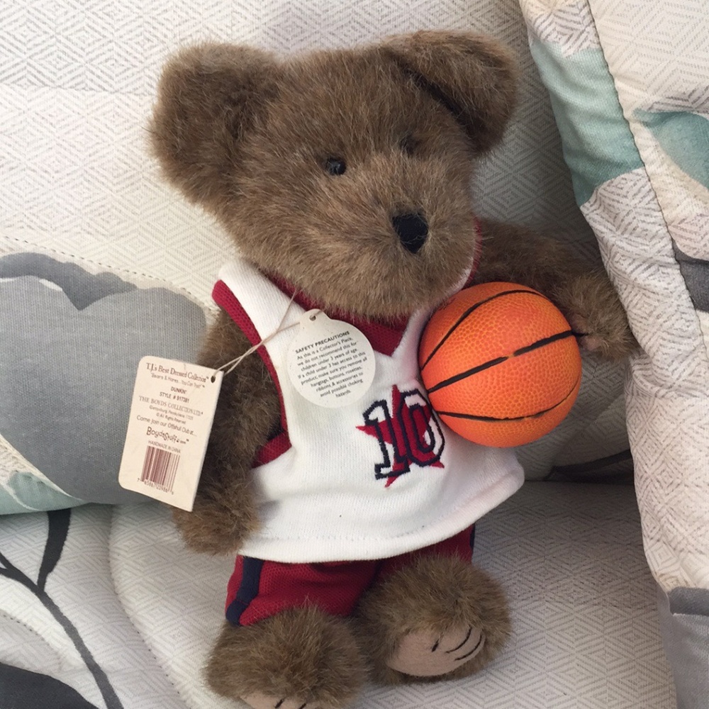 T.J.'s Best Dressed Dunkin Boyds Bear